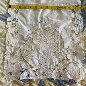 Vintage, Antique,Very beautiful over the top of couch doily